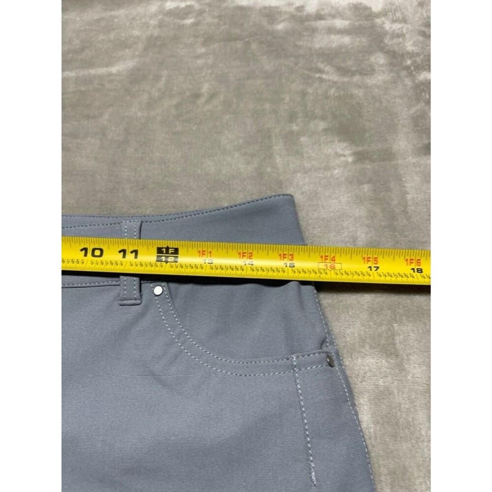 Lululemon Slim Pants Women Size 8 Gray Trouser Casual Performance Stretch Casual - Picture 6 of 14